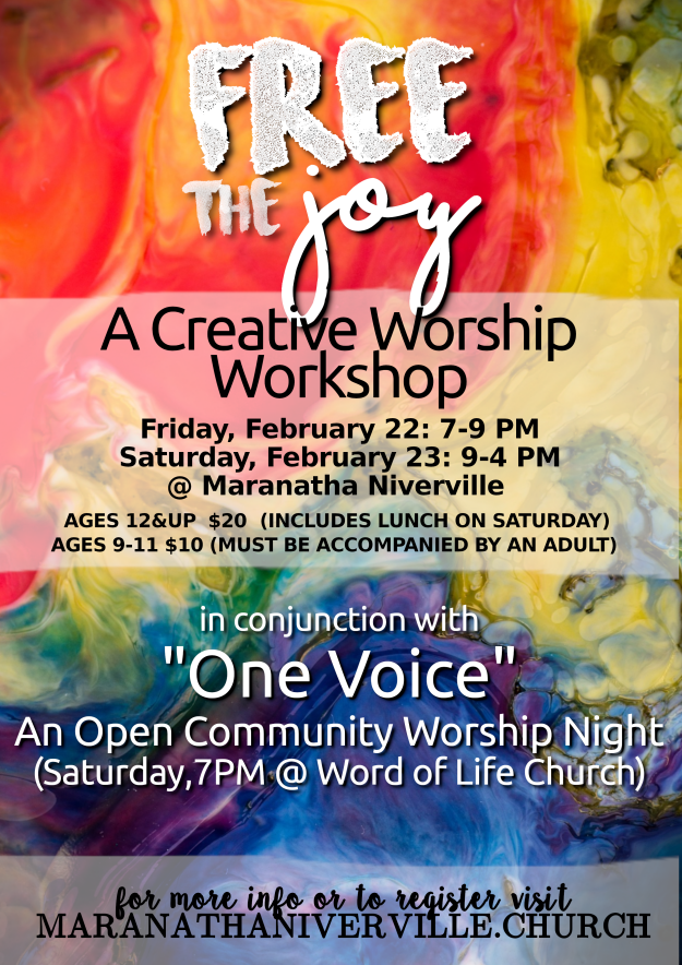 FREE THE JOY: Creative Worship Workshop