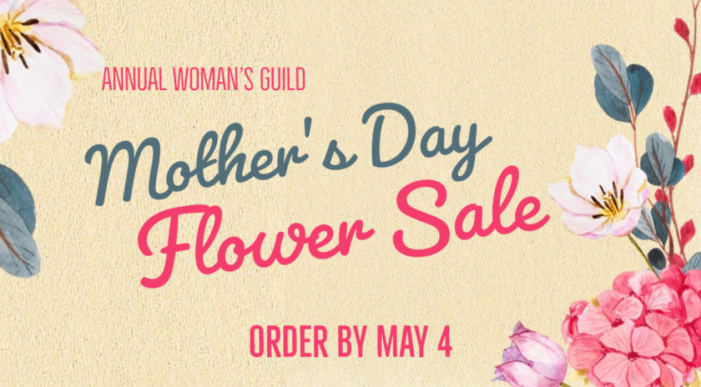 Annual Mother's Day Flower Sale