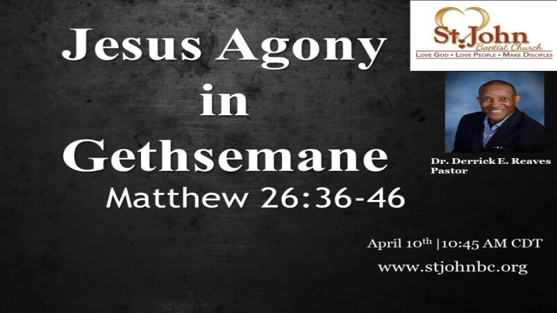 Jesus' Agony in Gethsemane