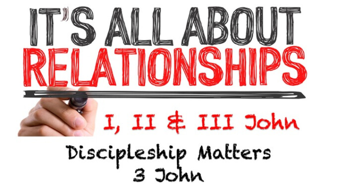 It's all About Relationships - Message #16 "Discipleship Matters"