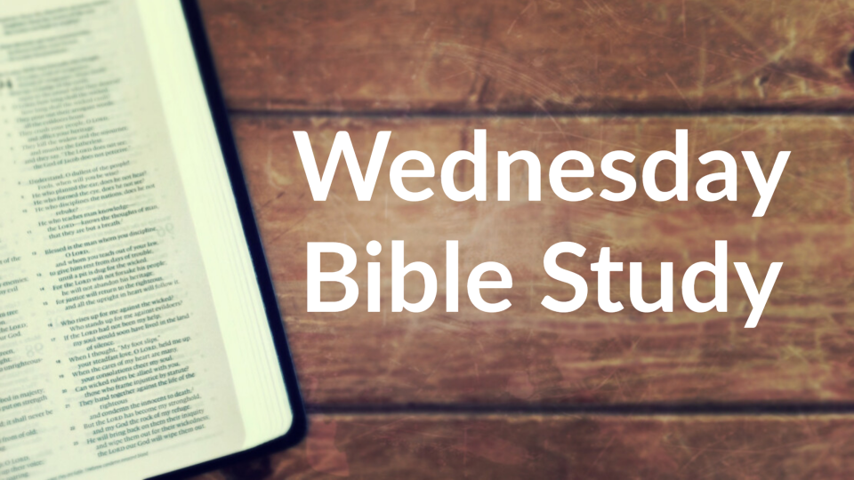 Wednesday Bible Study & Dinner 