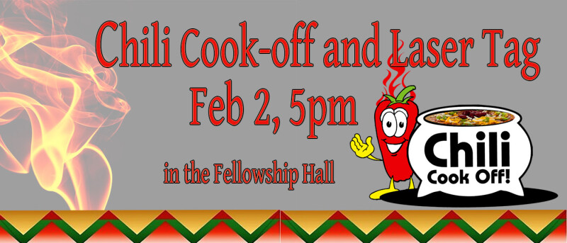 Chili Cook Off and Laser Tag