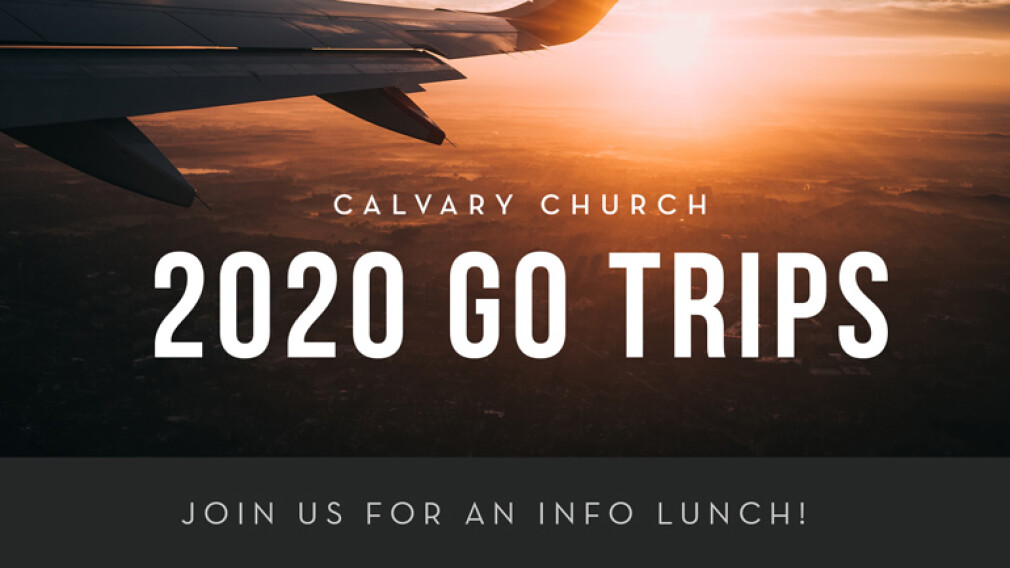 2020 GO Trips Info Lunch