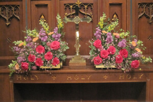 Altar flowers 2014
