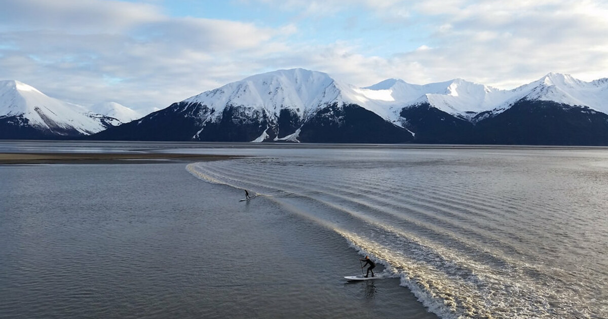 Surfing the Alaska Bore Tide Christ and Culture Anchorage Grace Church