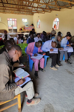Tanzania Pastor Training School Students Day 1 - Spring 2022