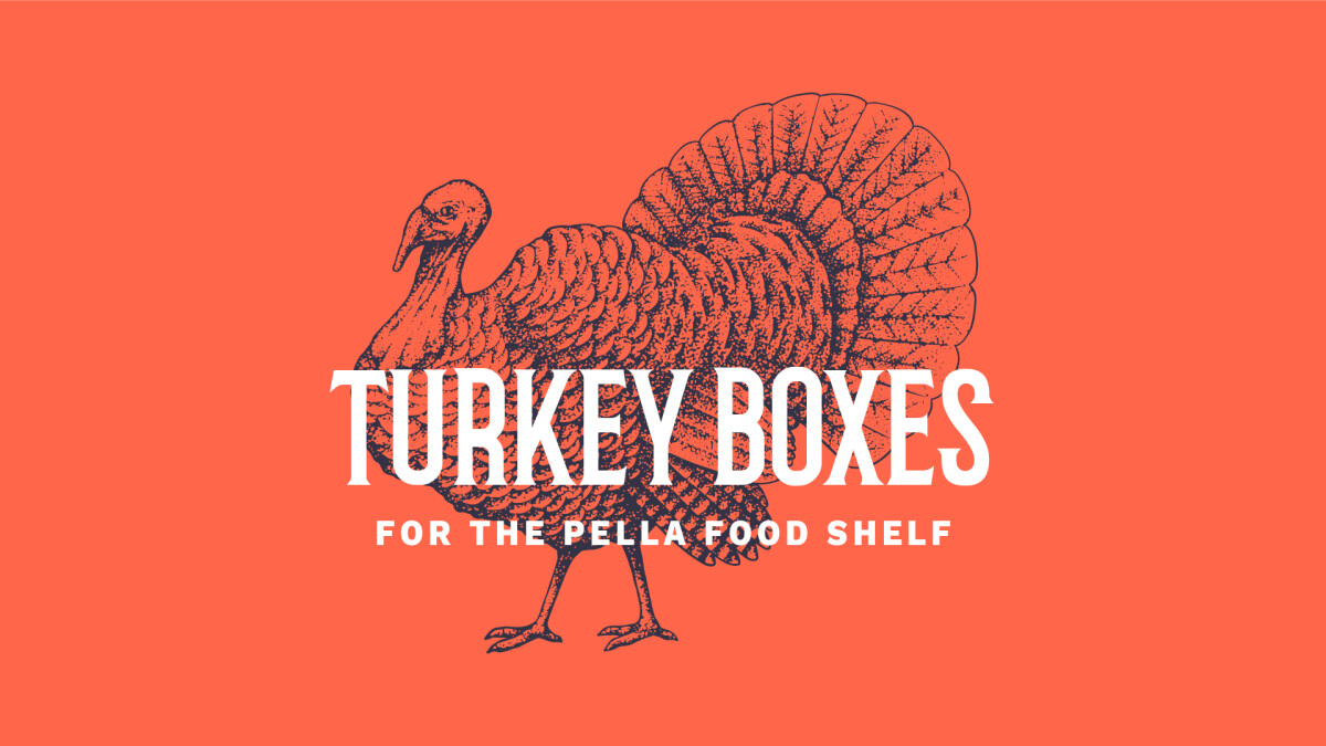 Turkey Boxes-Pella Food Shelf Donations