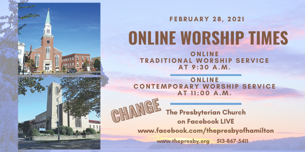 Online Contemporary Worship Service 