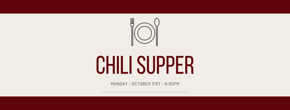2022 Chili Supper & Reformation Celebration