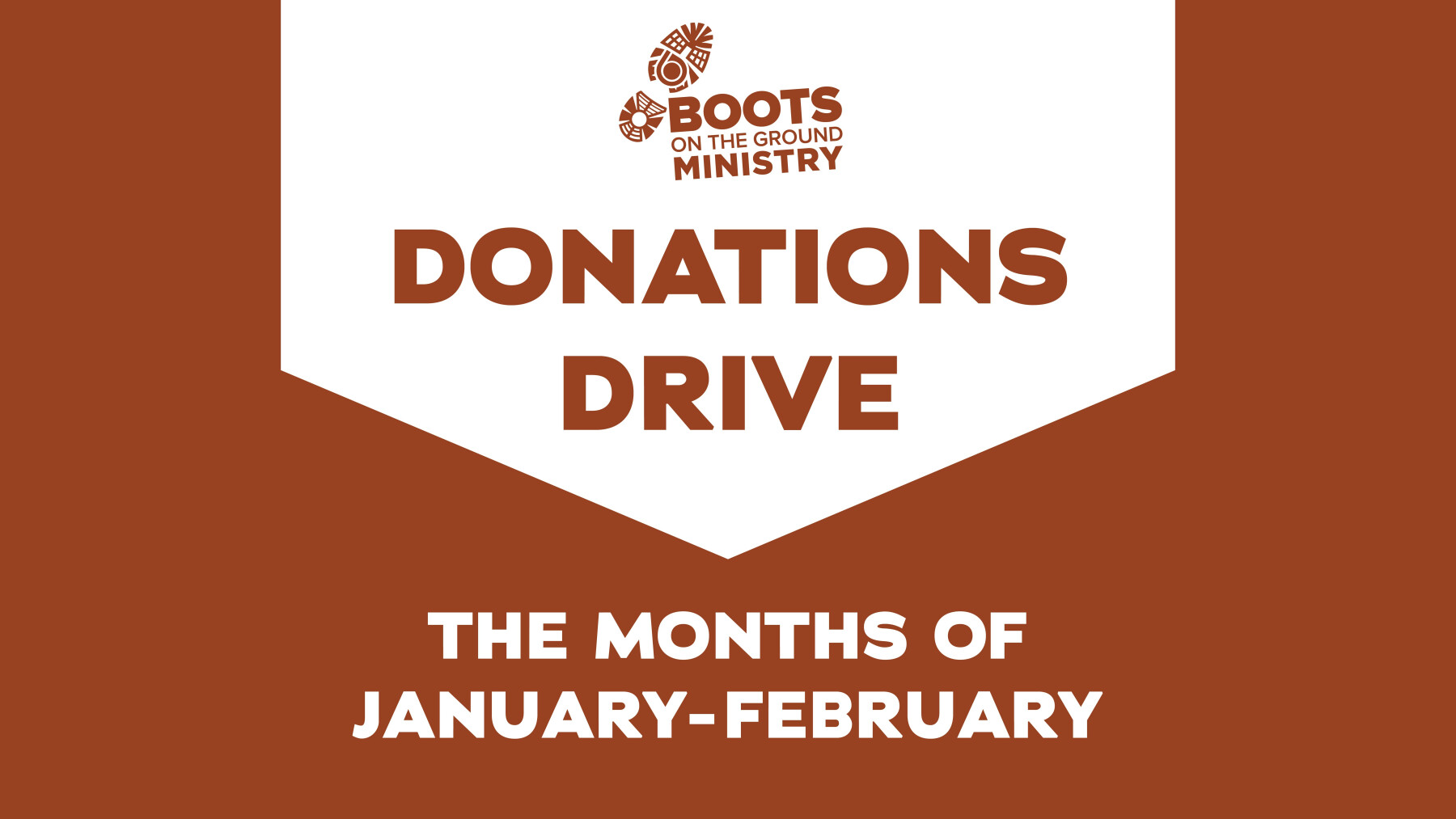 Boots on the Ground: Donations Drive 