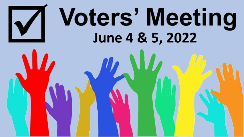 Congregational Voters' Meeting - Saturday