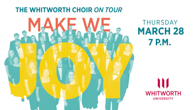 7:00pm Whitworth University Choir Concert