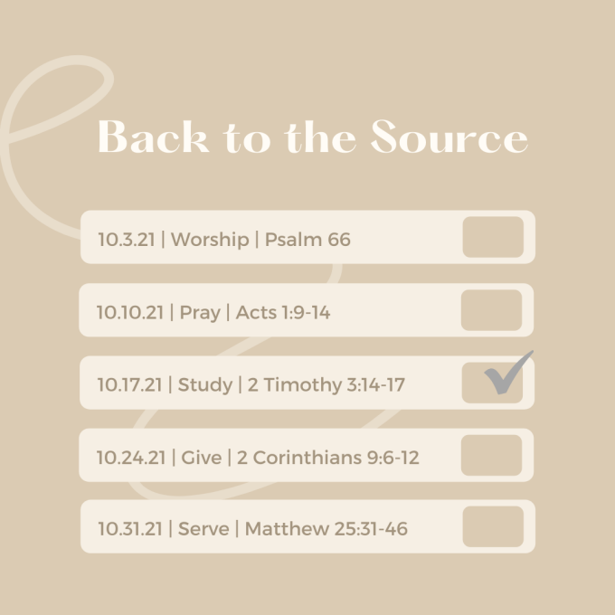 Back to the Source: Study