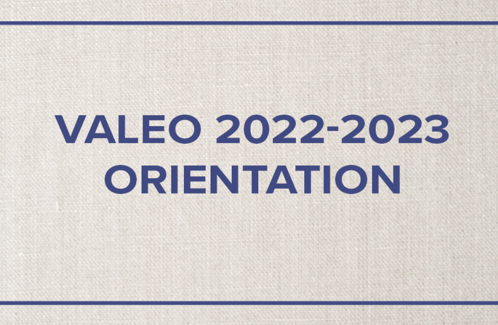 Valeo Orientation Day