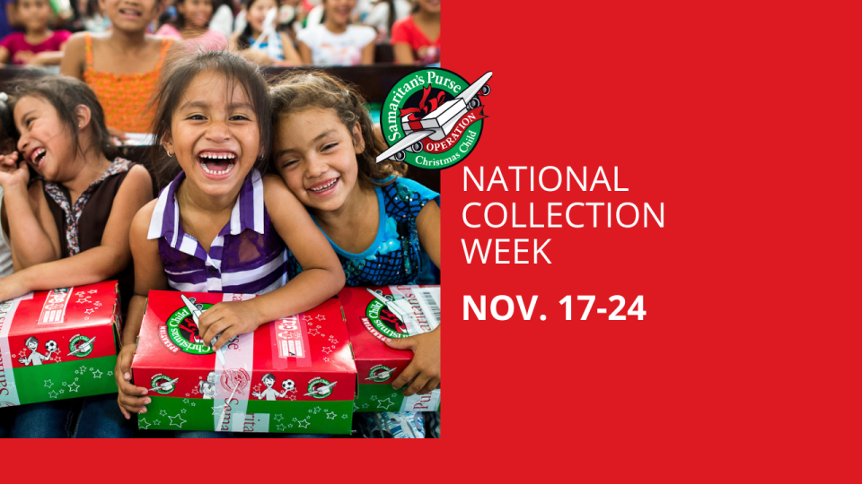 Operation Christmas Child - National Collection Week