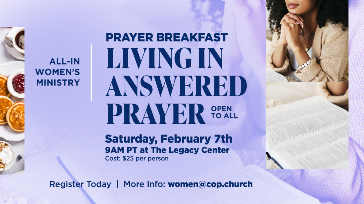 ALL-IN Women's Ministry Prayer Breakfast (open to all)