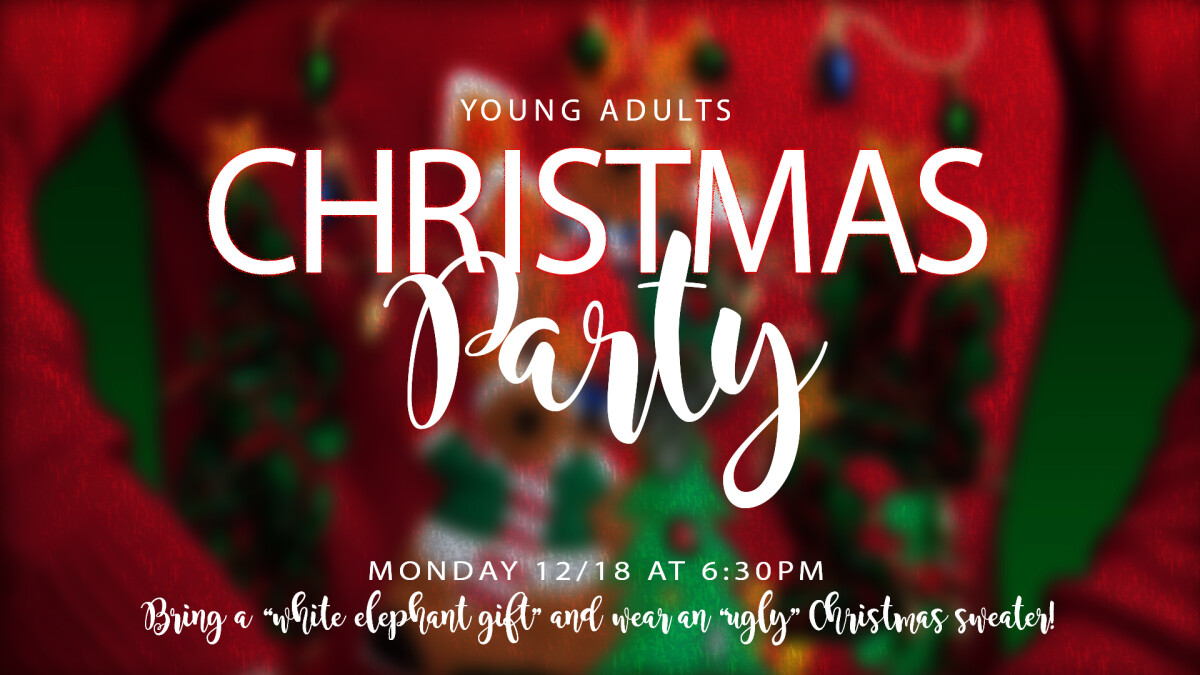 Young Adults' Christmas Partay