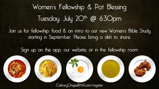 Women's Fellowship & Pot Blessing
