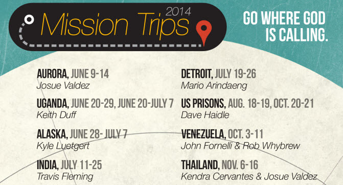 VBC 2014 Mission Trips