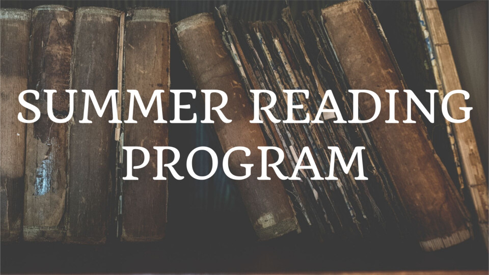 Summer Book Program 
