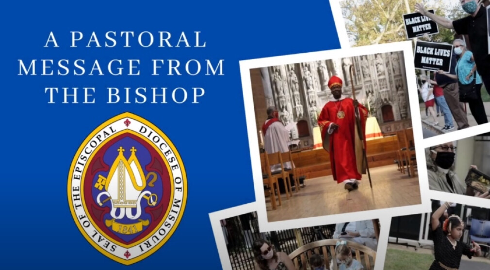 Pastoral Letter and Video from Bishop Deon Johnson