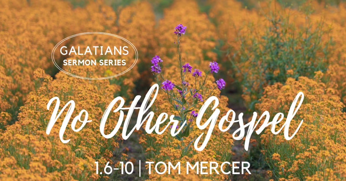 No Other Gospel Sermons Christ Covenant Church