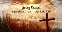 Gerry Krause Memorial Service