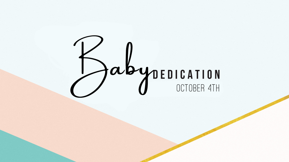 Baby Dedication Class / Meeting
