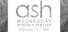 Ash Wednesday Devotional Thought