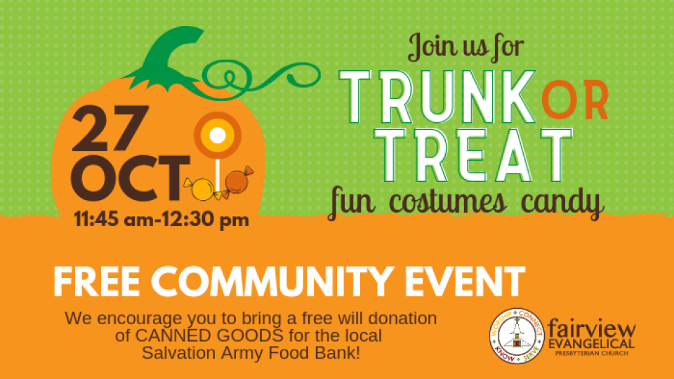 Trunk or Treat 2019