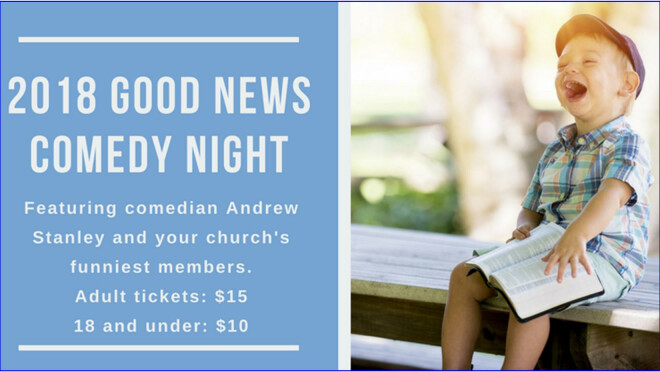 Good News Comedy Night with Andrew Stanley - Montgomery