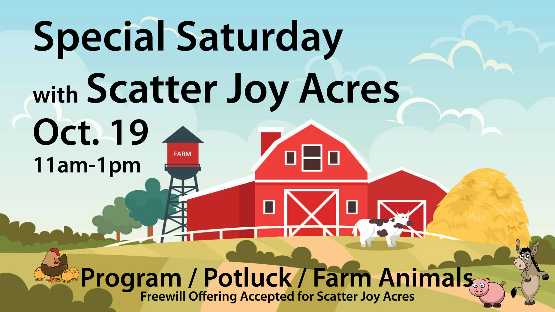 Special Saturday - Scatter Joy Acres