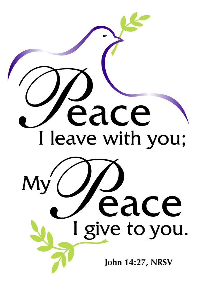Jesus Blesses Us with Peace