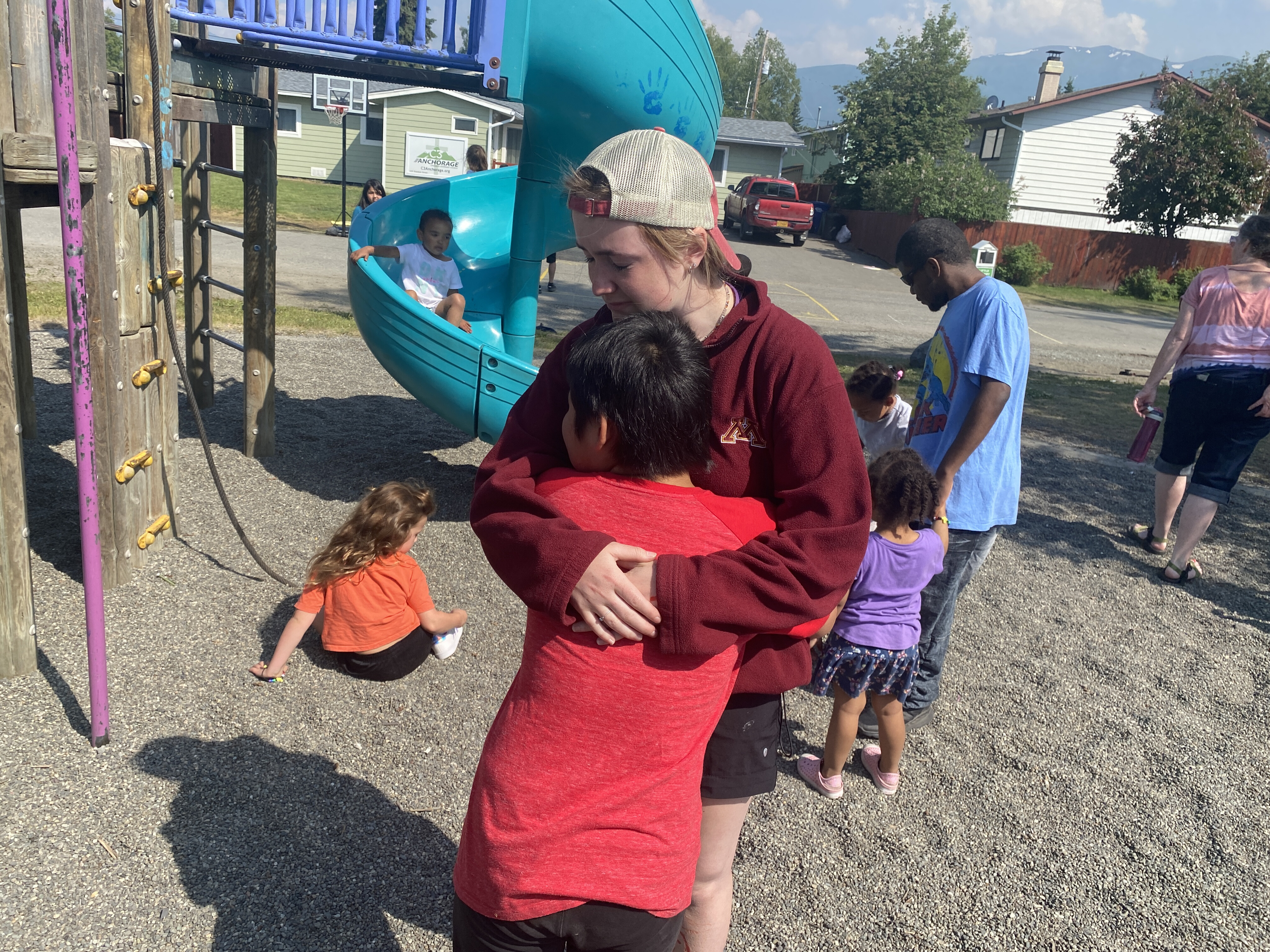 Berean-Youth-Alaska-Mission-Trip-kids-Bible-club-in-the-park