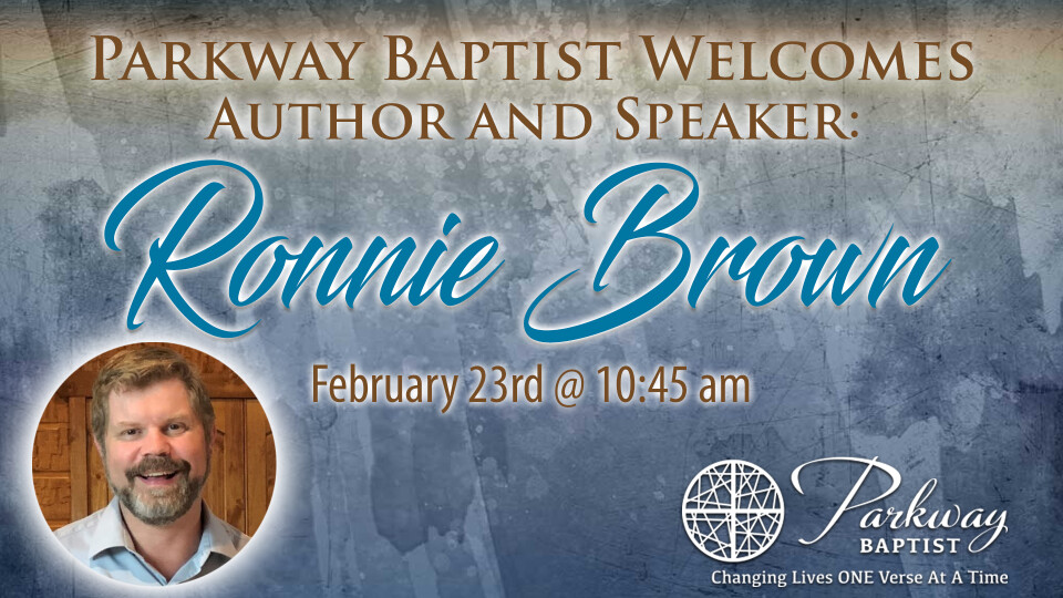 Guest Speaker: Ronnie Brown