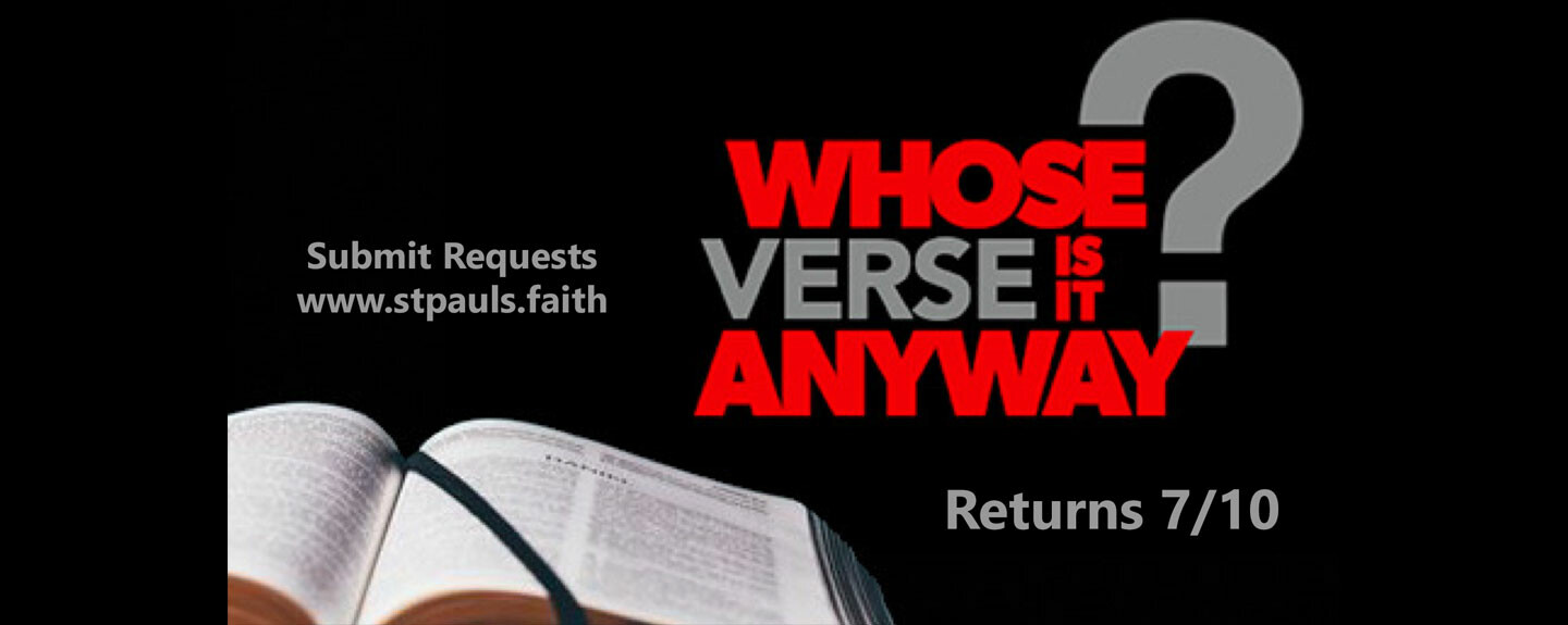 Whose Verse Is It Anyway - Take 2