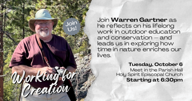 Working for Creation: Tales from a life in nature education