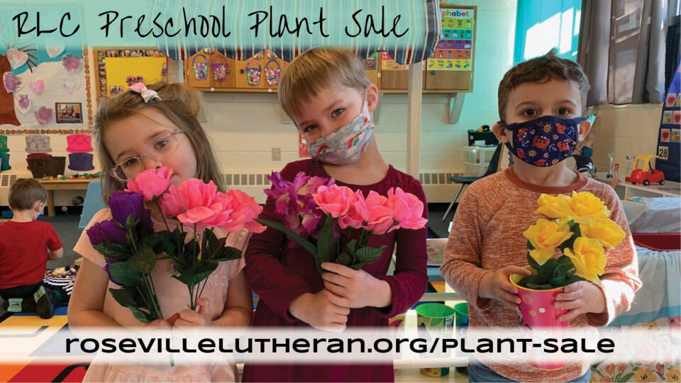 RLC Preschool Plant Sale Deadline