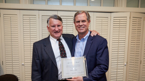 Pastor Dave Gibson Receives First-Ever Jeff Siemon Award