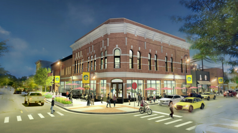 Historic Downtown Opera House/Bank for Development