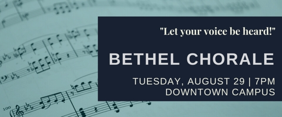 Bethel Chorale Rehearsal