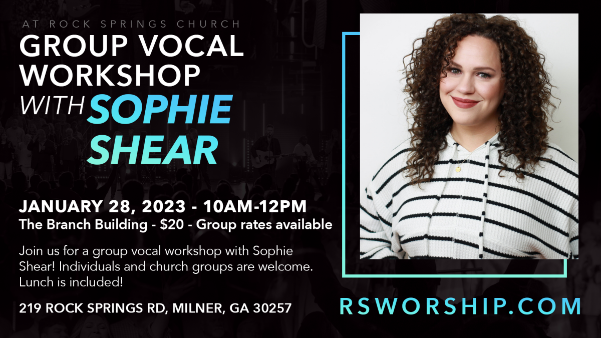 Group Vocal Workshop with Sophie Shear
