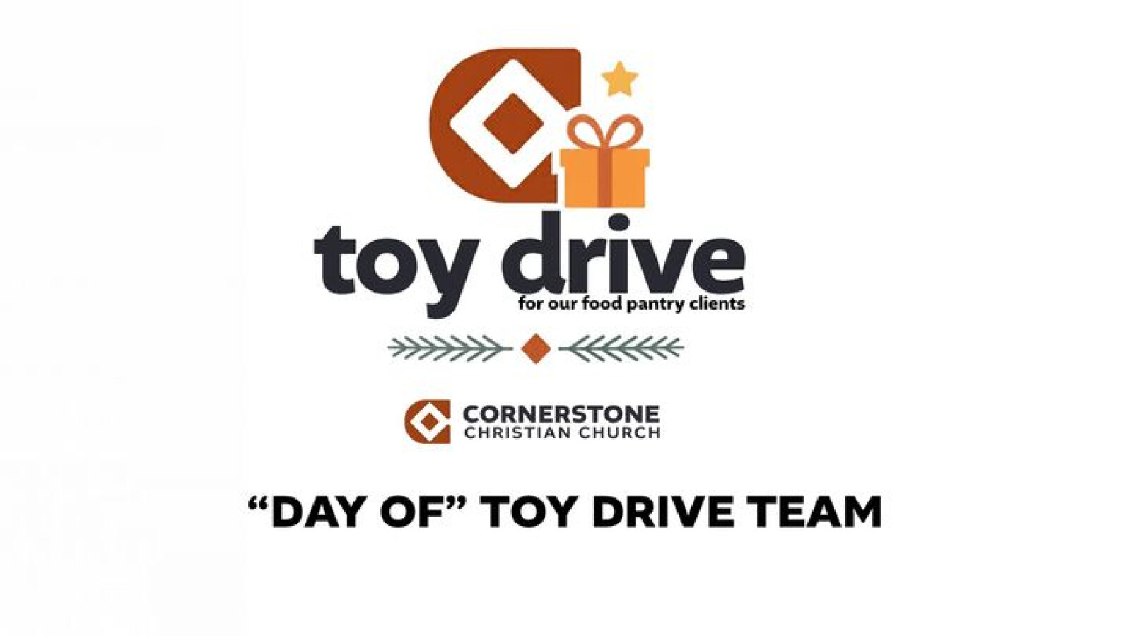 2026 "Day of" Toy Drive Team