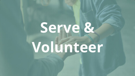 Serve/Volunteer button