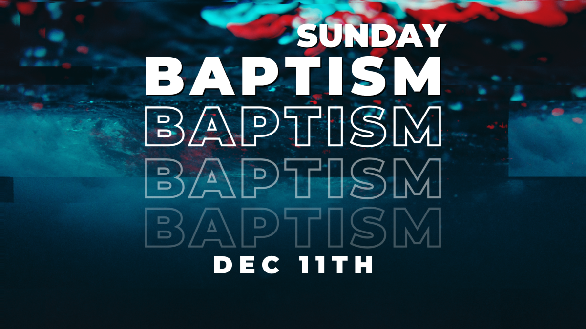 Baptism Celebration! 
