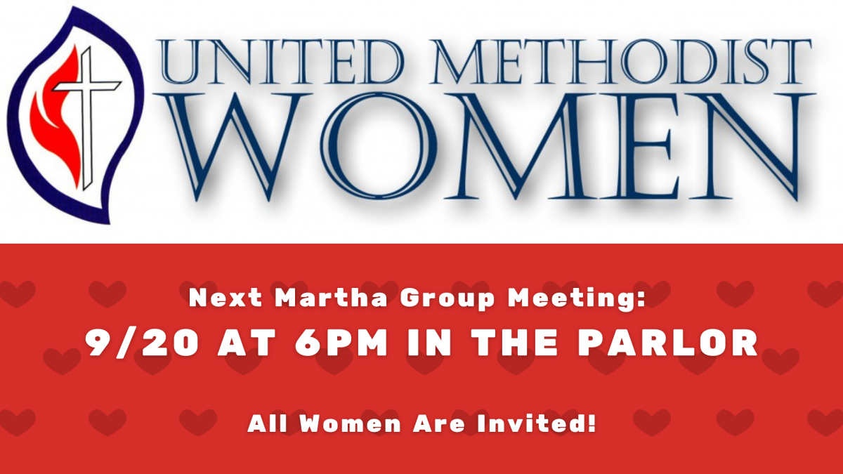 UMW Martha Group Meeting 