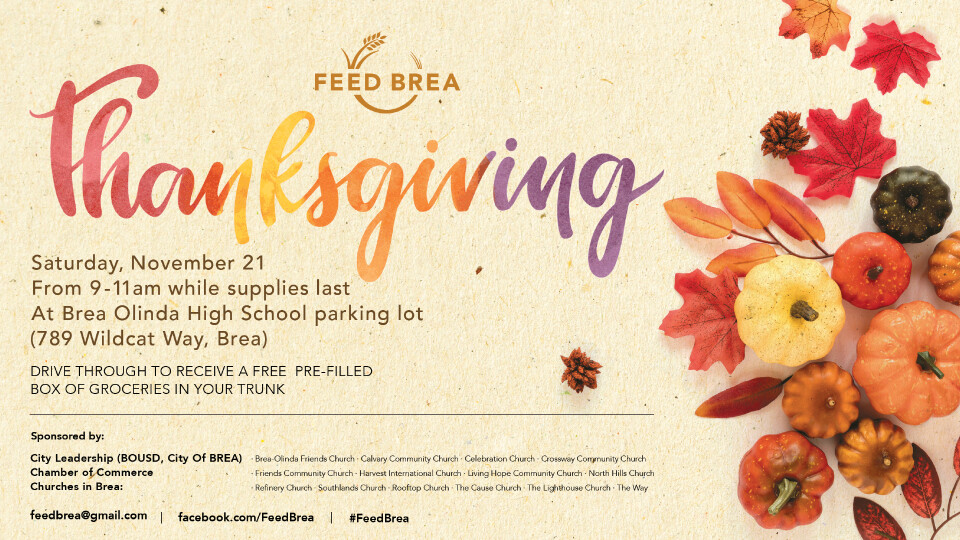Feed Brea Thanksgiving 