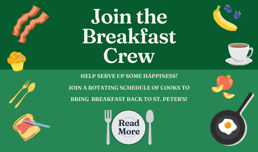 Join the Sunday Breakfast Crew ('23-'24)