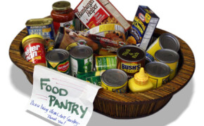 Spring needs for Food Pantry: Give canned veggies & fruits