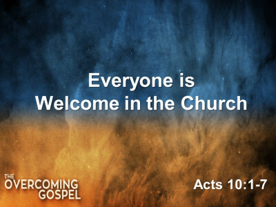 Everyone Is Welcome in the Church